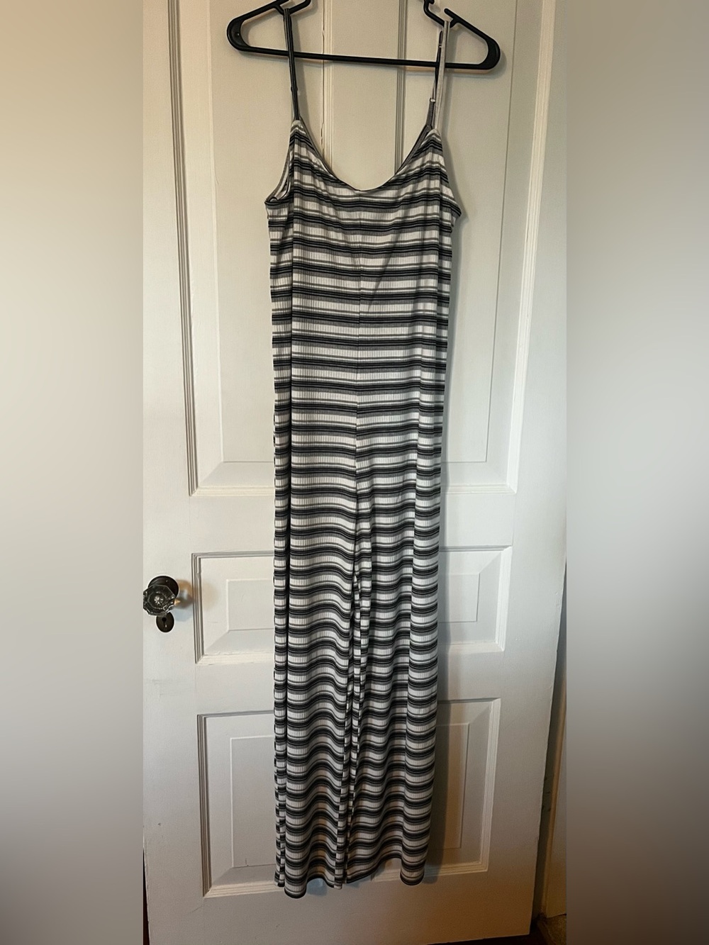 NSR Edna striped wide leg jumpsuit